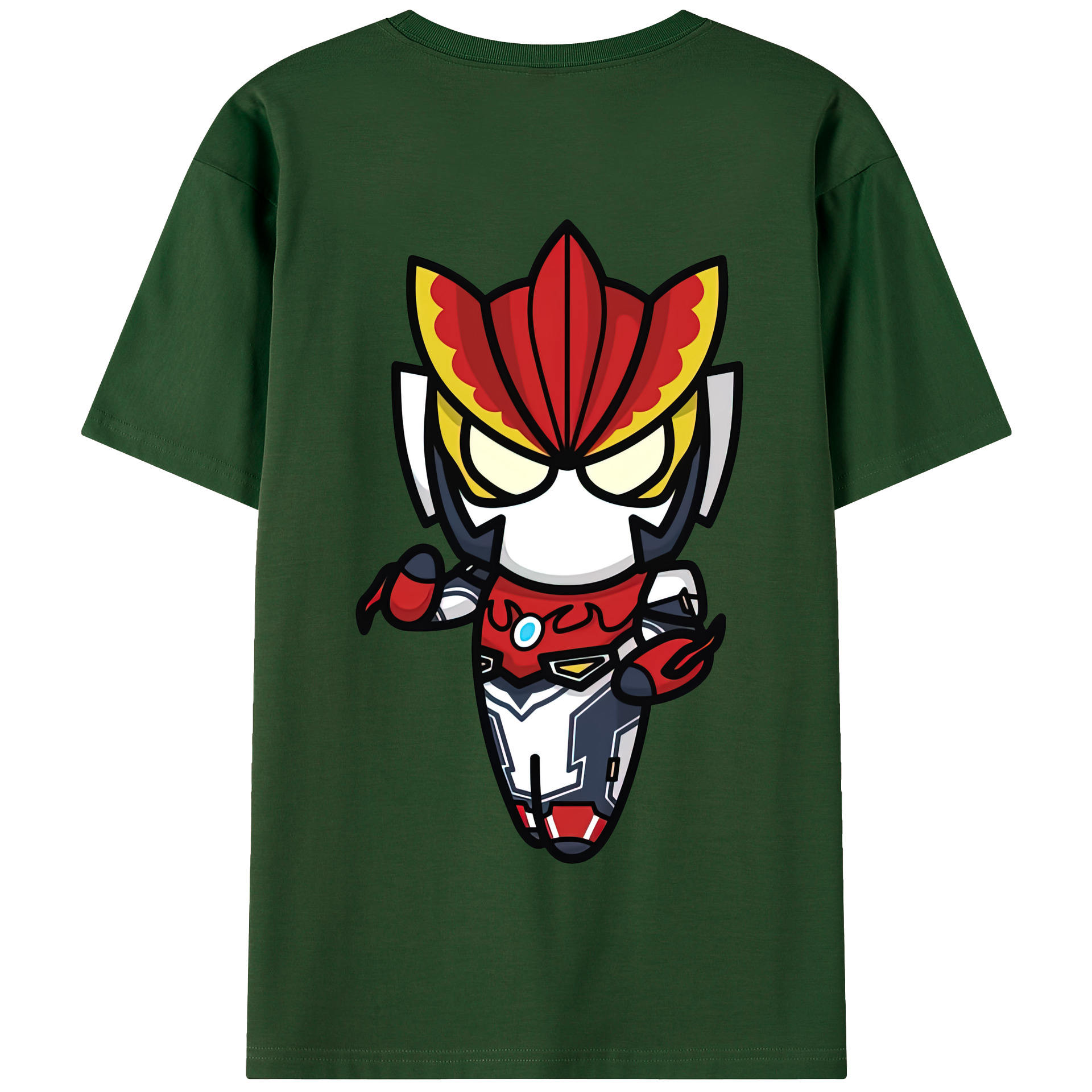 （画像用） ウルトラマン Ultraman 綿100％半袖Tシャツ（背面プリント）